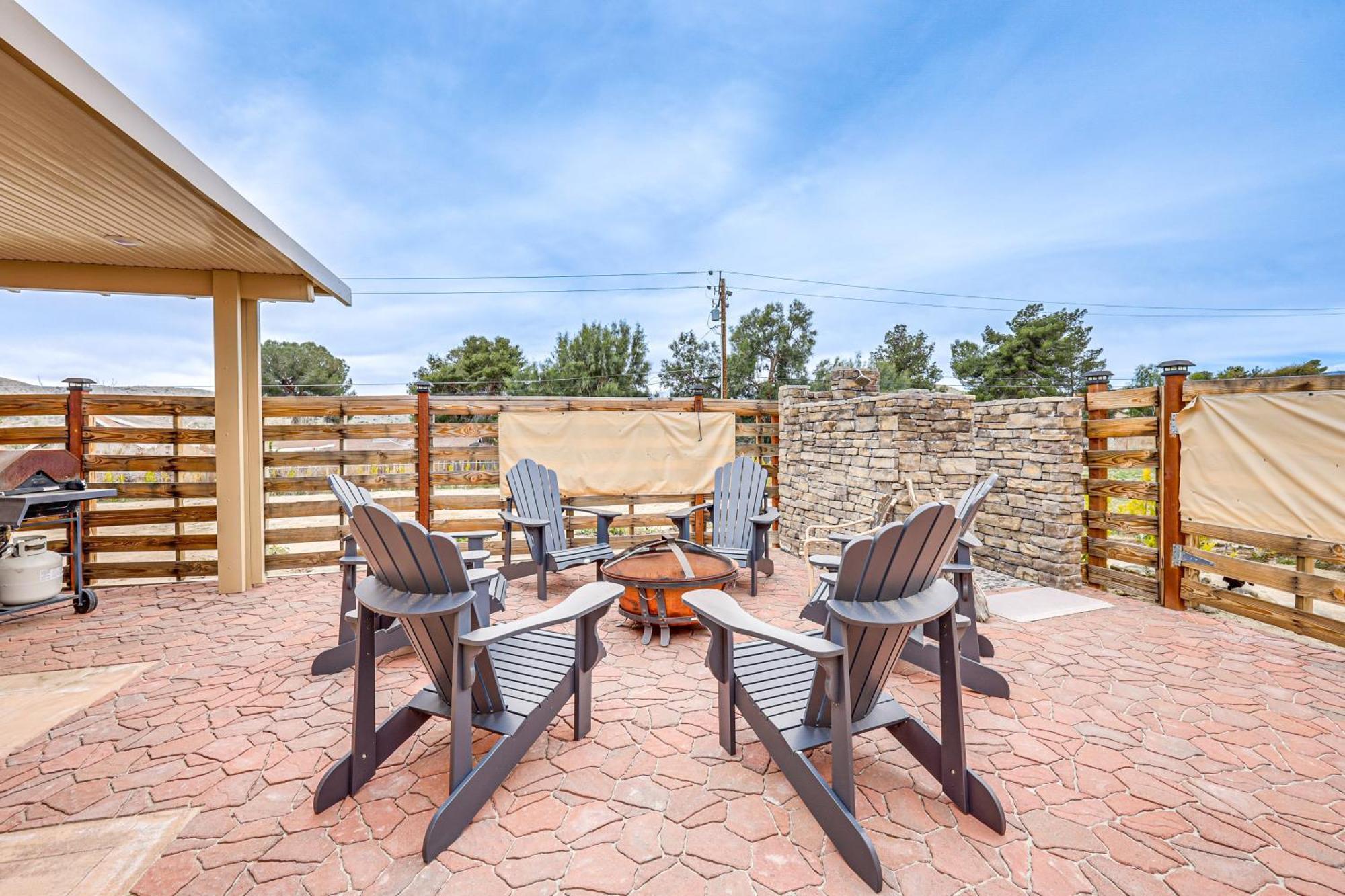 Updated Abode 22 Mi To Joshua Tree National Park! Morongo Valley Eksteriør bilde