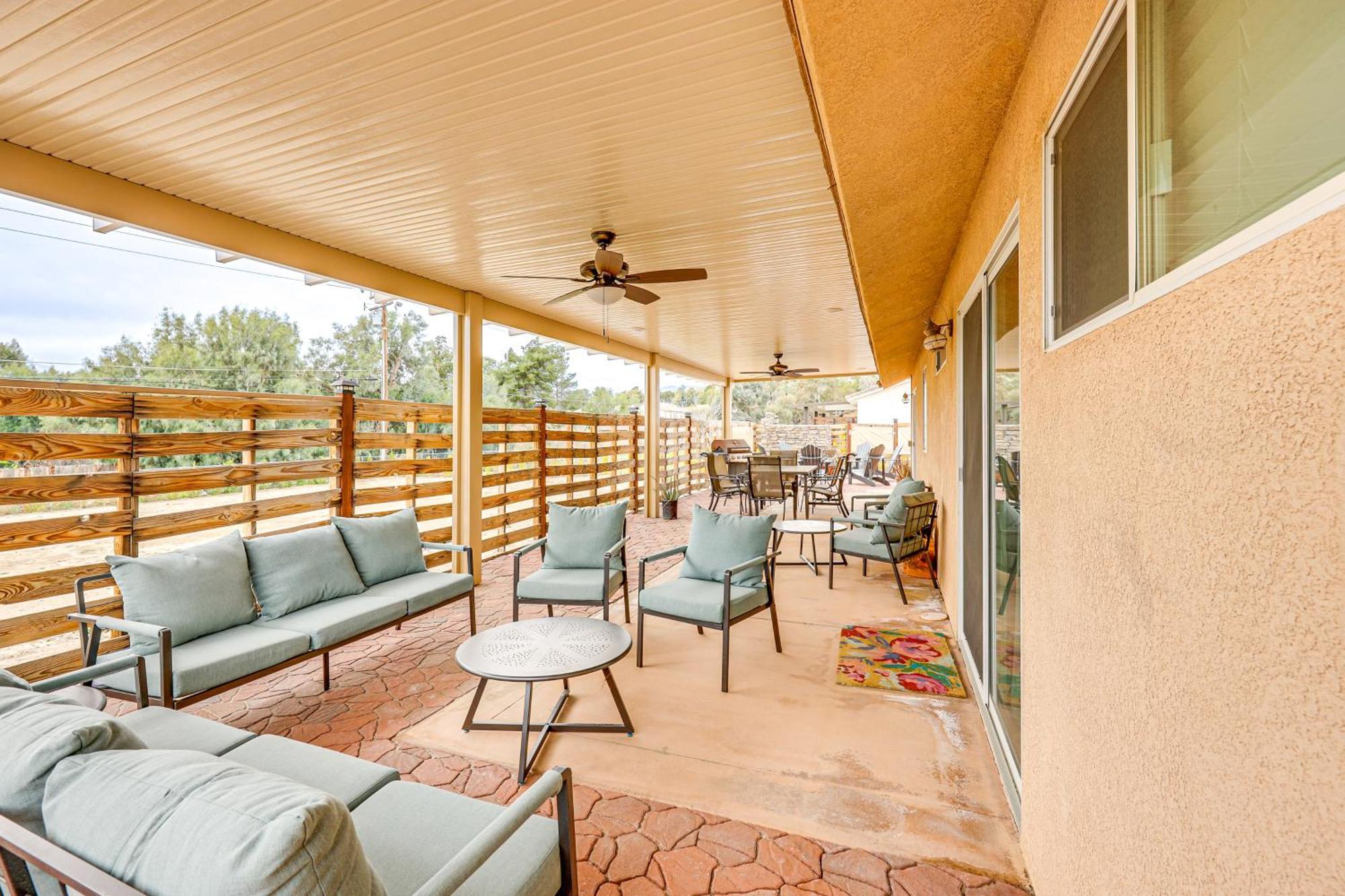 Updated Abode 22 Mi To Joshua Tree National Park! Morongo Valley Eksteriør bilde